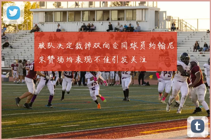 狼队决定裁掉双向合同球员约翰尼朱赞场均表现不佳引发关注